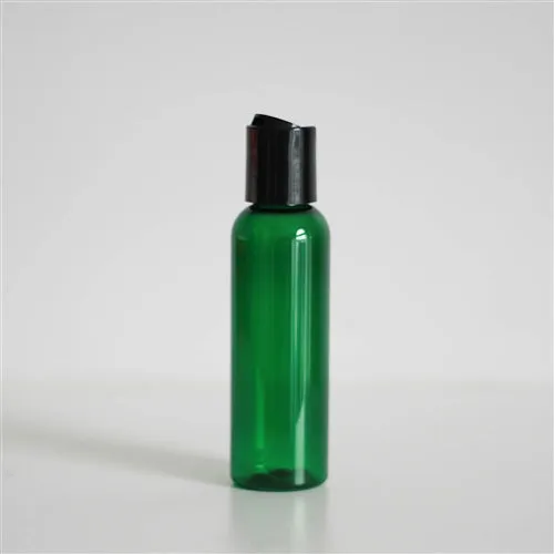 2 oz Green PET Bullet Bottle with 20-410 Neck