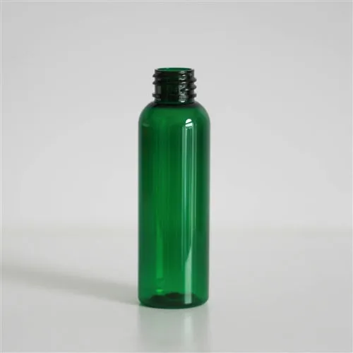 2 oz Green PET Bullet Bottle with 20-410 Neck