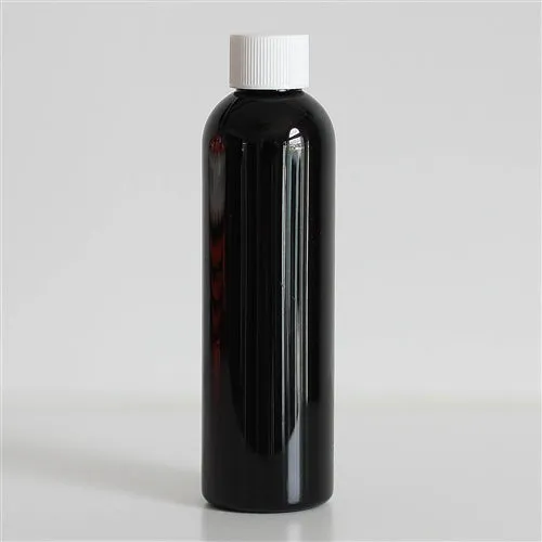 4 oz Black PET Bullet Bottle with 20-410 Neck