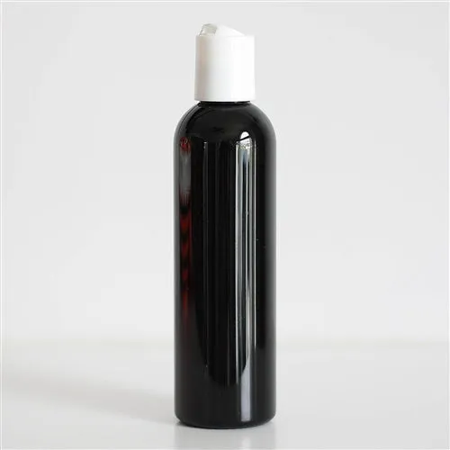 4 oz Black PET Bullet Bottle with 20-410 Neck