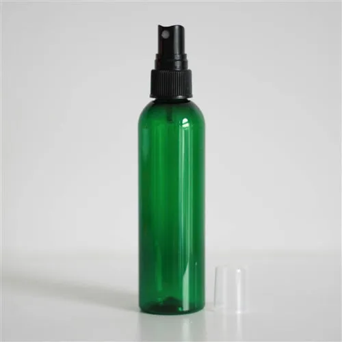 4 oz Green PET Bullet Bottle with 20-410 Neck