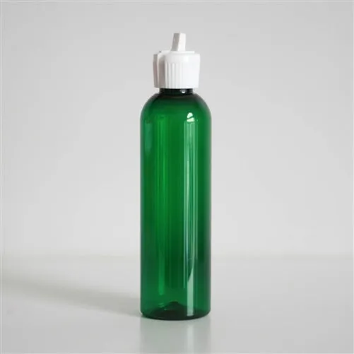 4 oz Green PET Bullet Bottle with 20-410 Neck