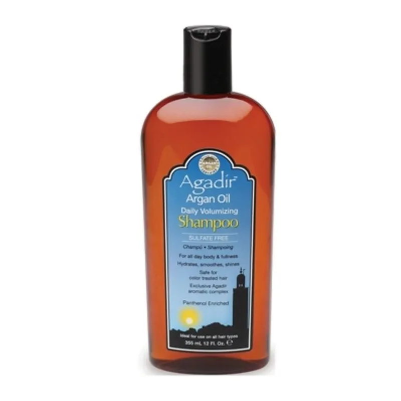 AGADIR ARGAN OIL SULFATE FREE DAILY VOLUMIZING SHAMPOO 12 OZ