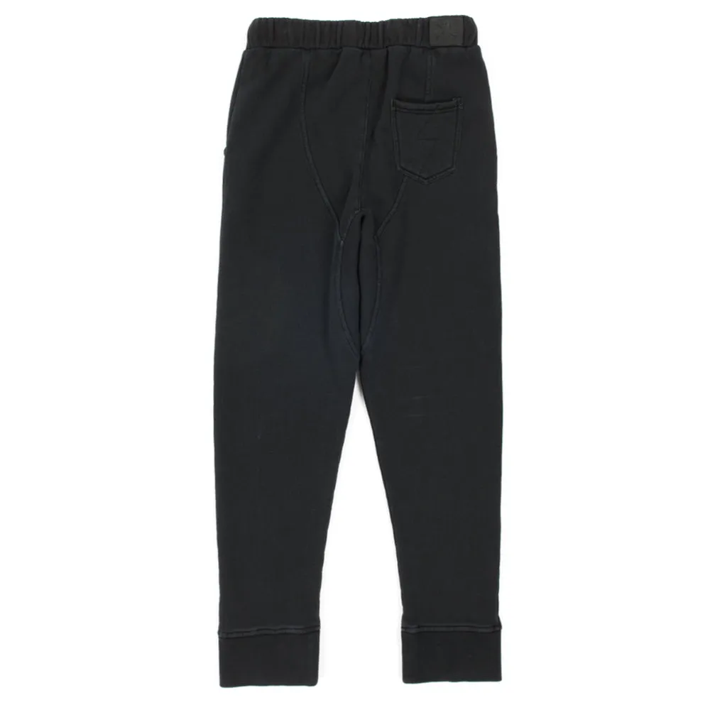 alphabet soup everyday trackpants washed black