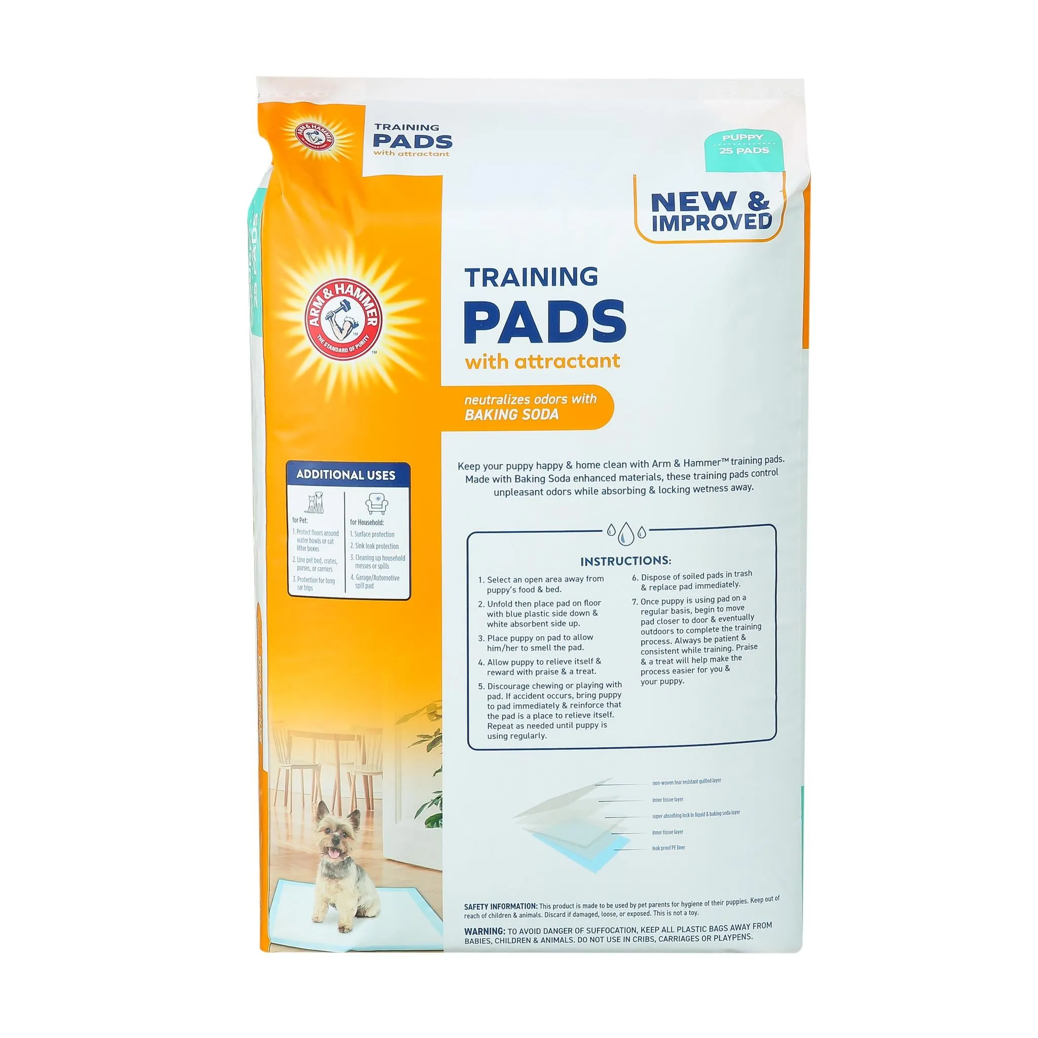 Arm and Hammer Puppy Pads with Attractant