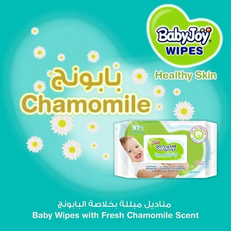 Baby Joy Healthy Skin Wet Wipes - 50 Wipes