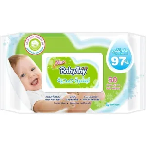 Baby Joy Healthy Skin Wet Wipes - 50 Wipes