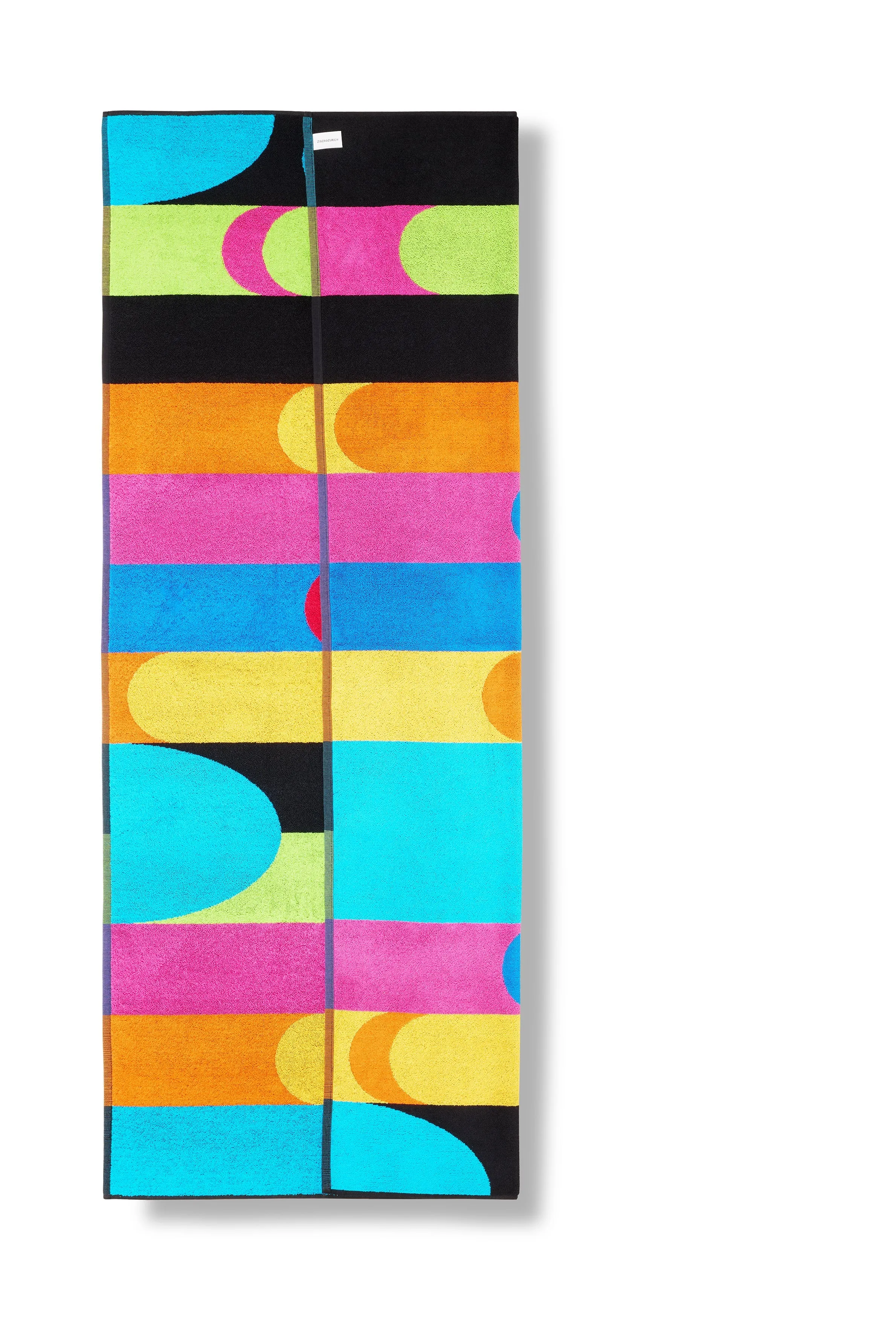 Beach Towel "Swipe" by Laura Schor - XL 100% Cotton