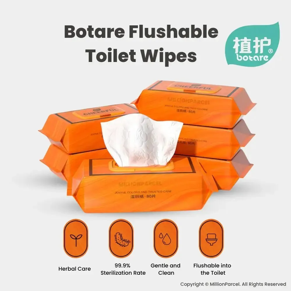 Botare Flushable Toilet Wipes | Flushable Toilet Tissue