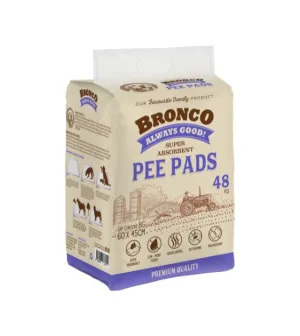 Bronco Super Absorbent Pee Pads For Dogs