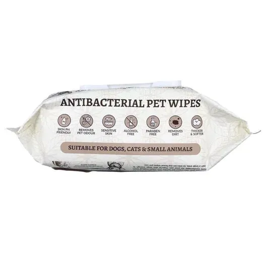 Care For The Good Antibacterial Wipes For Dogs & Cats (Aloe Vera)