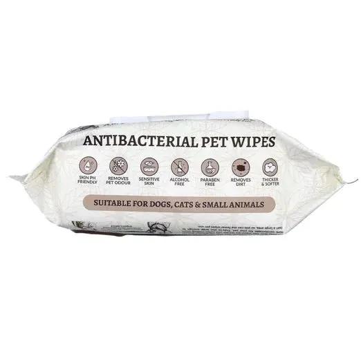 Care For The Good Antibacterial Wipes For Dogs & Cats (Unscented)