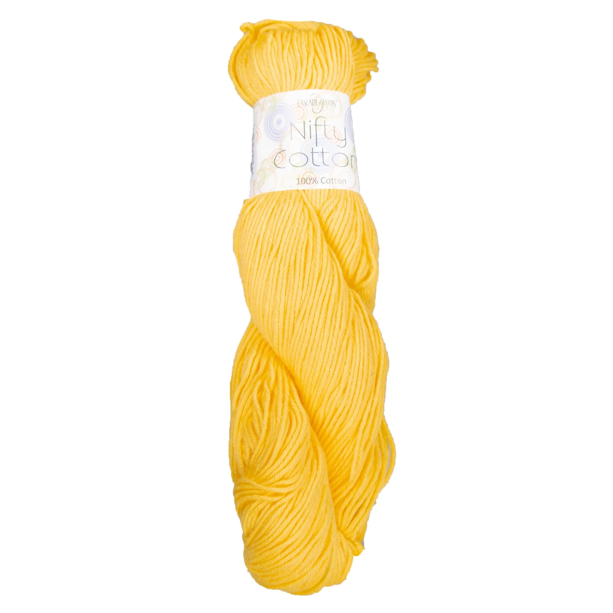 Cascade Yarns Nifty Cotton Yarn - 22 Yellow