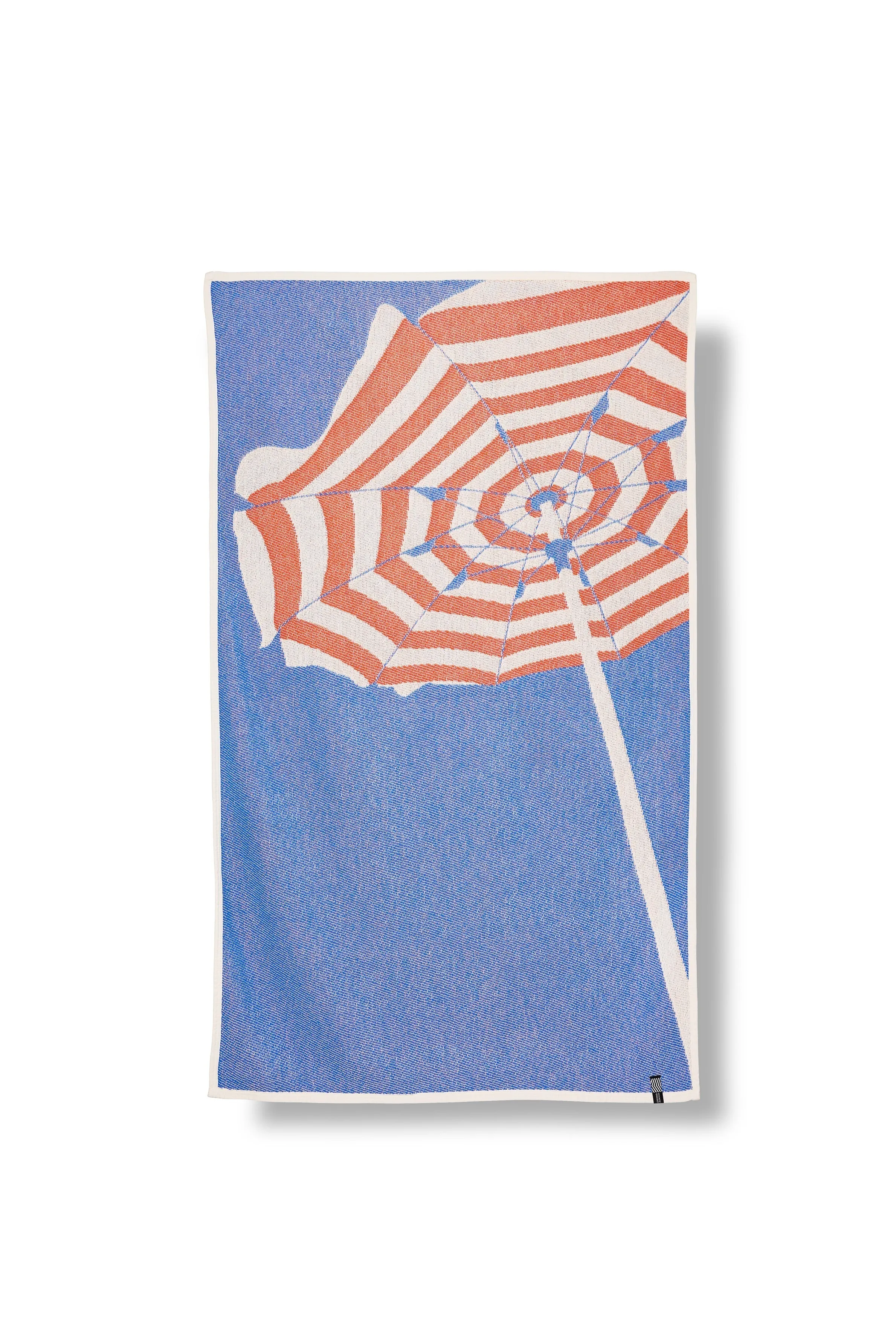 Cotton Beach Towel / Mini Blanket "Sun No Ray" by Dalakami