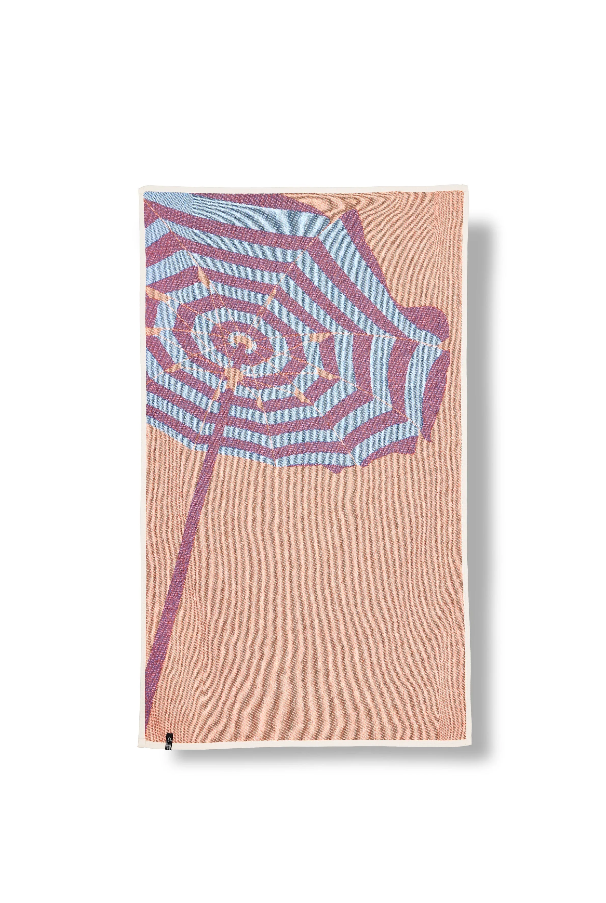 Cotton Beach Towel / Mini Blanket "Sun No Ray" by Dalakami