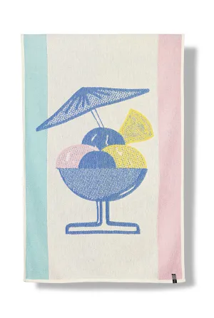 Cotton Beach Towel or Mini Blanket "Coppa" by Sophie Probst