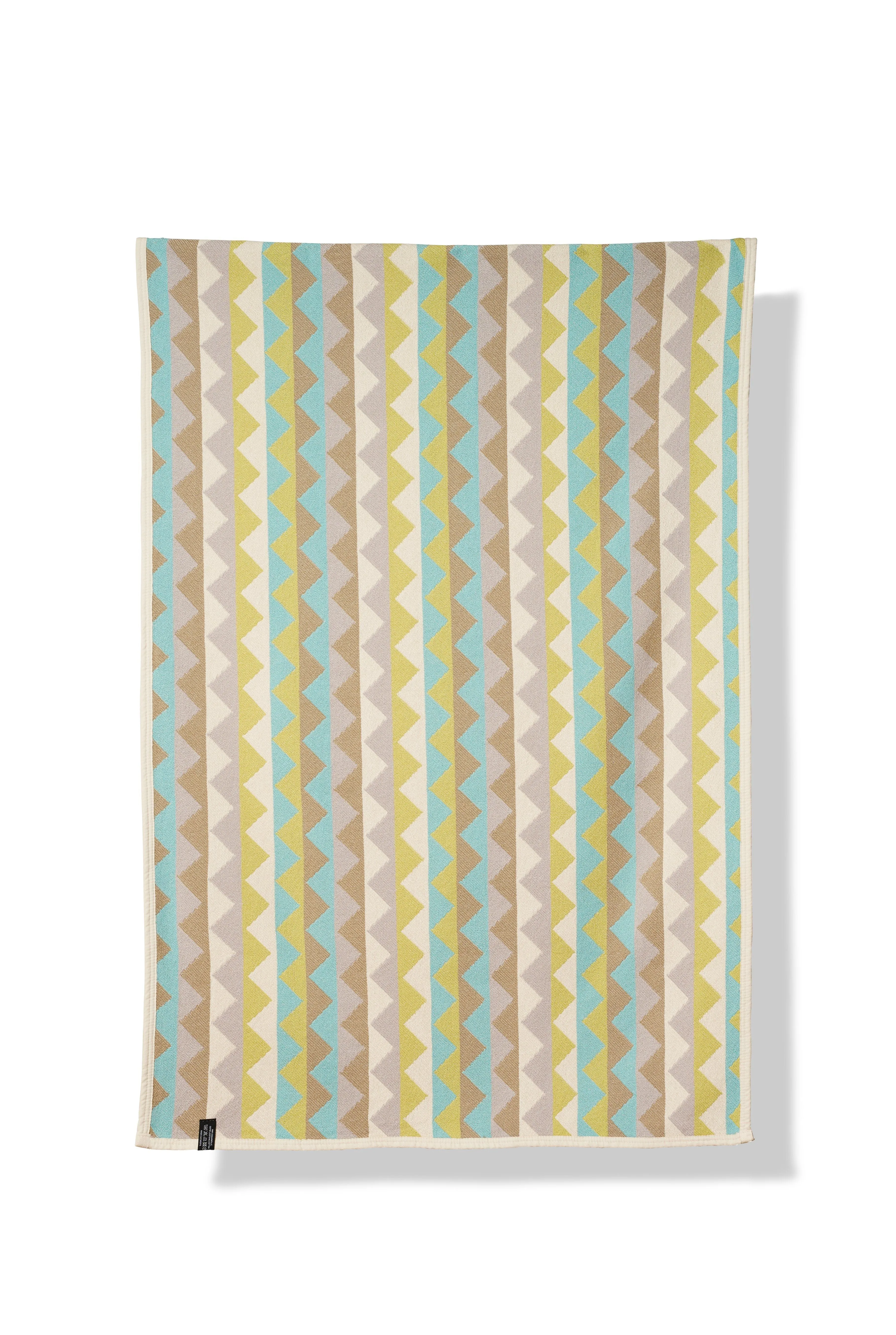 Cotton Beach Towel or Mini Blanket "ZZZ Two" by Michele Rondelli