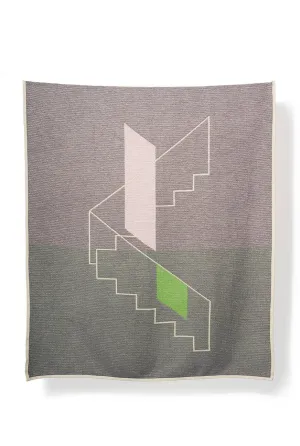 Cotton Blanket & Throw "A to B" by Yanyi Ha