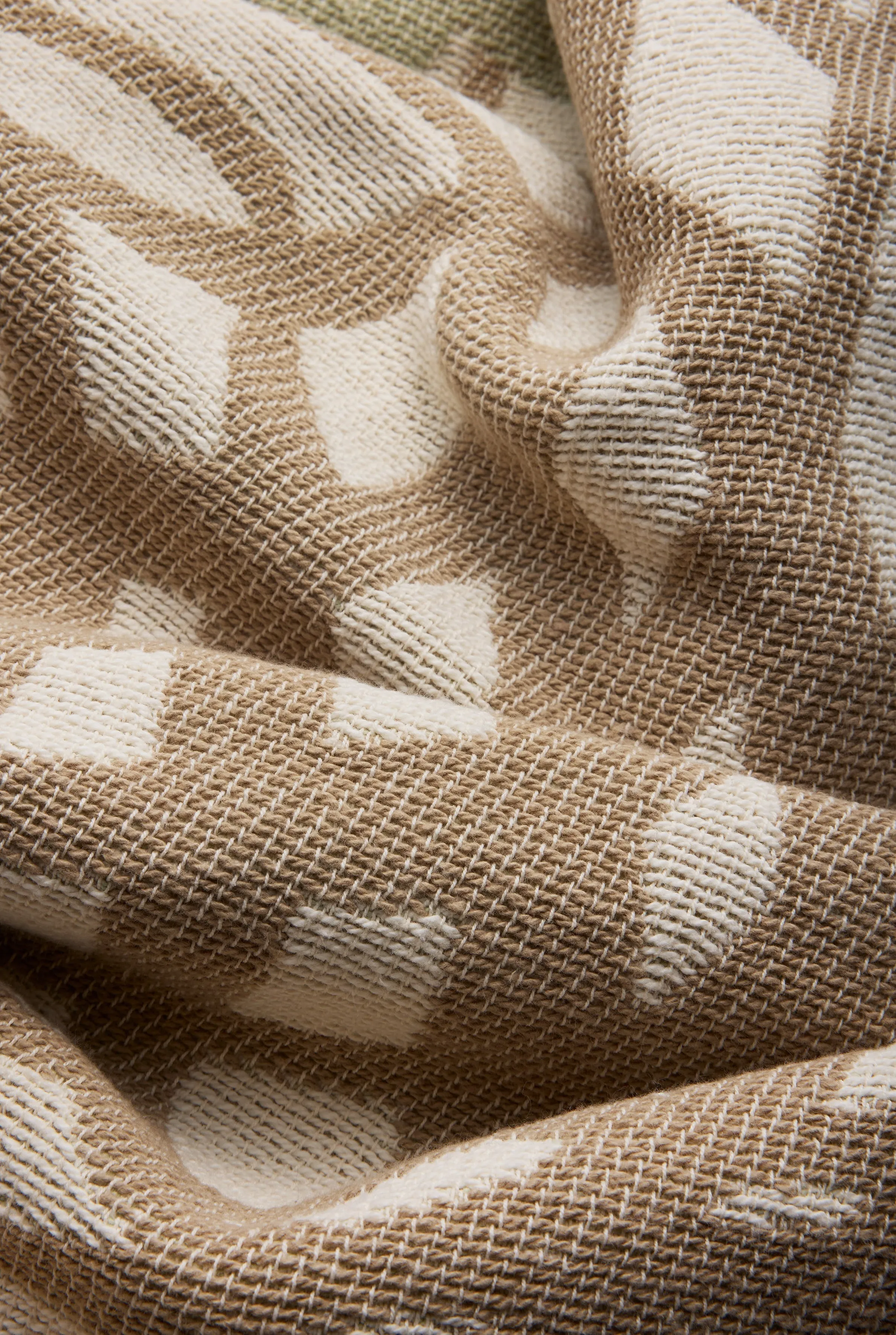 Cotton Blanket "Simple Distortion" by Francesca Franceschi