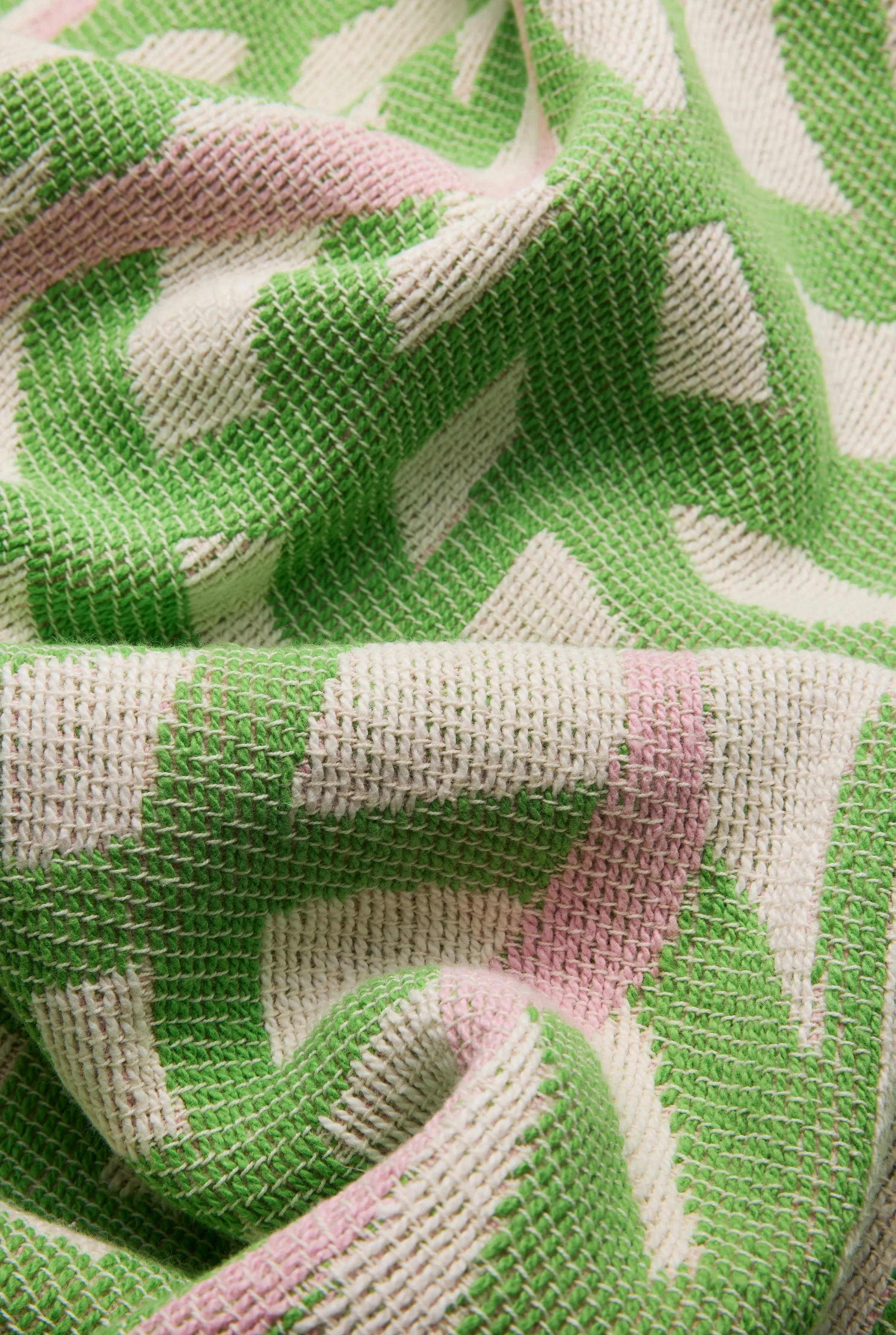 Cotton Blanket "Simple Distortion" by Francesca Franceschi