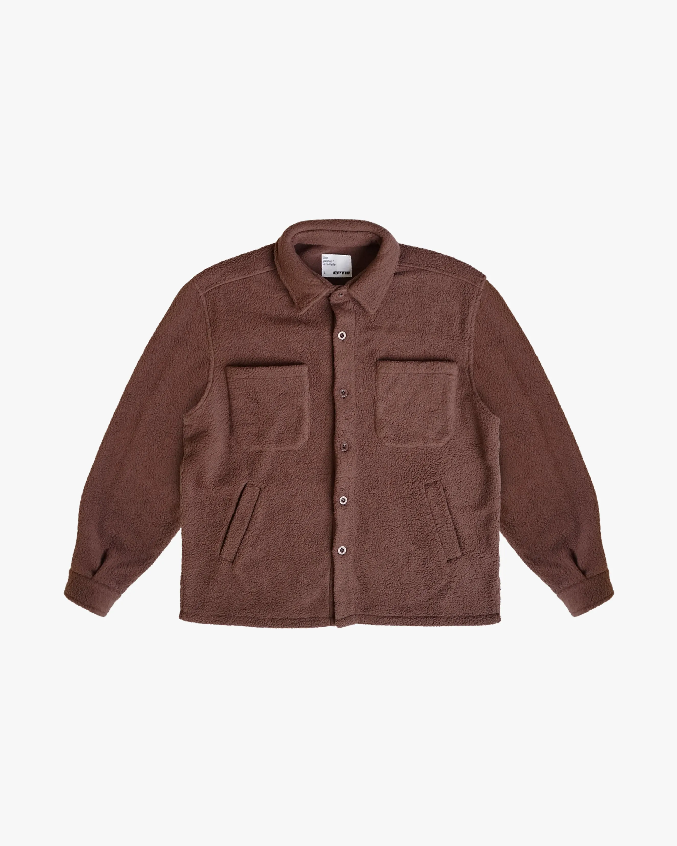 EPTM COMFY SHIRT-BROWN