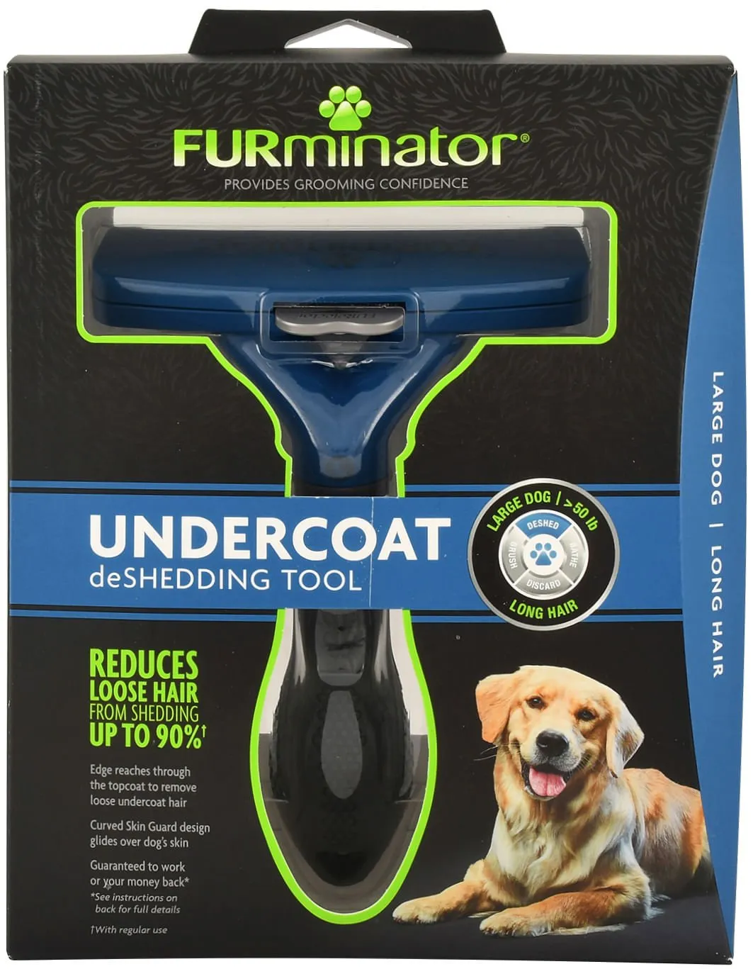 FURminator Undercoat deShedding Tool for Dogs