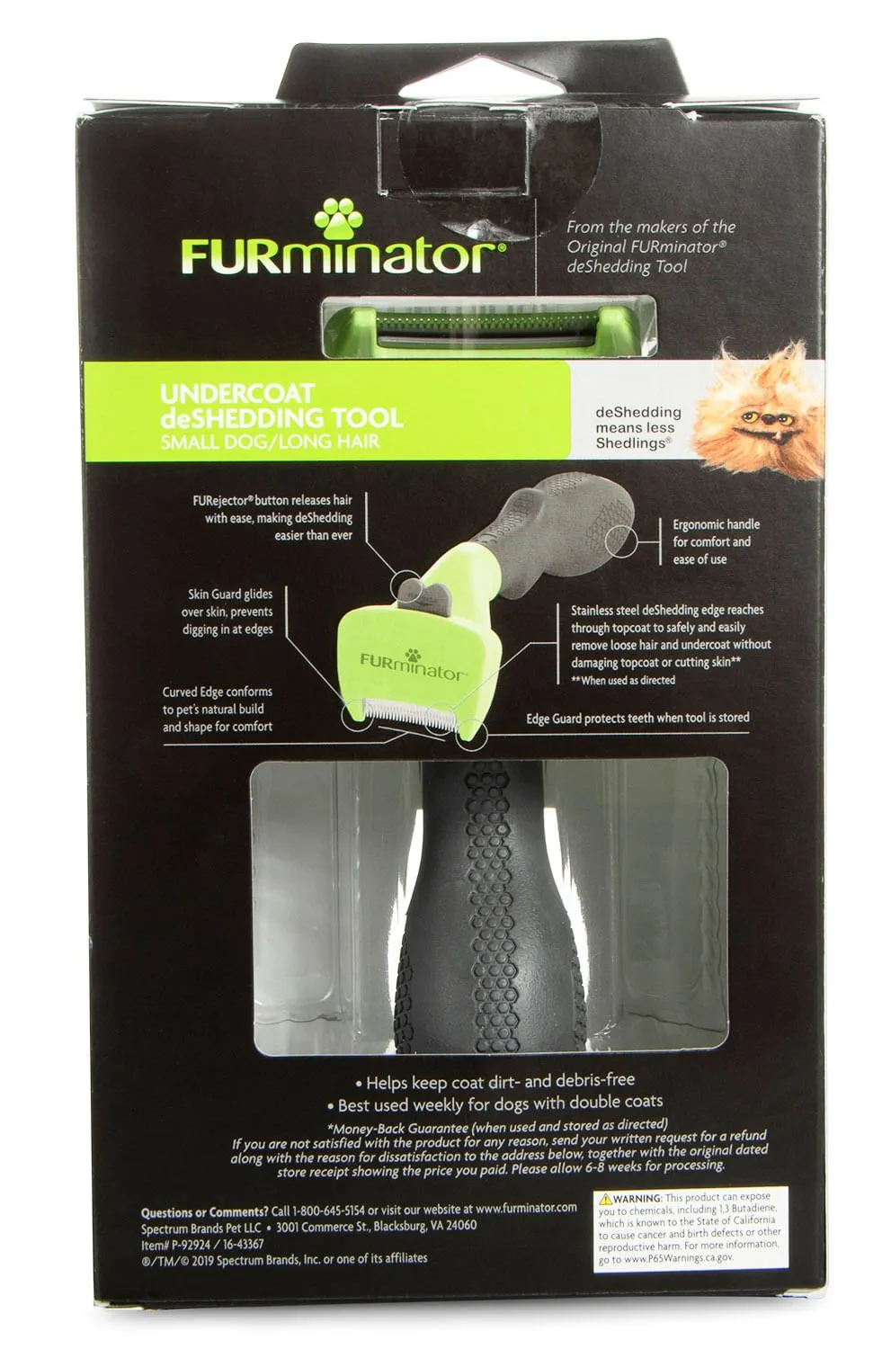 FURminator Undercoat deShedding Tool for Dogs