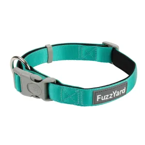 FuzzYard Dog Collar Lagoon Small***