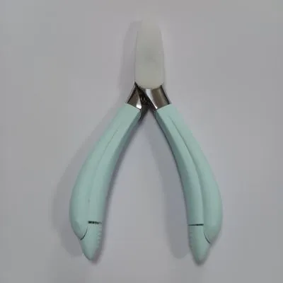 Gray Nail Groove Scissors Nail Clippers Combination Set Household Pointed Olecranon Pliers Pedicure