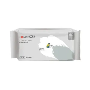 Honeycare Pet Wipes - 20sheets