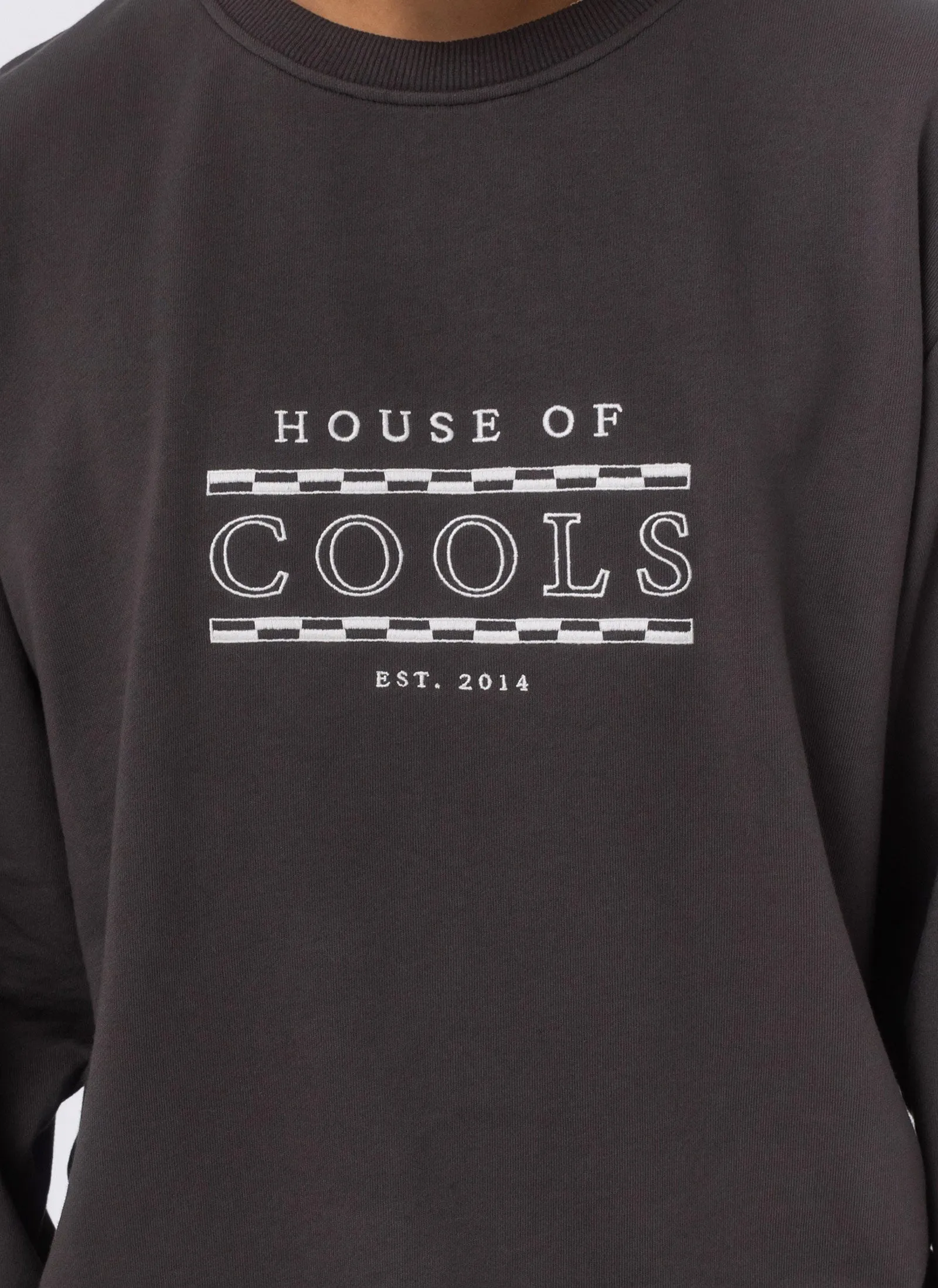 House Sweatshirt Pigment Black