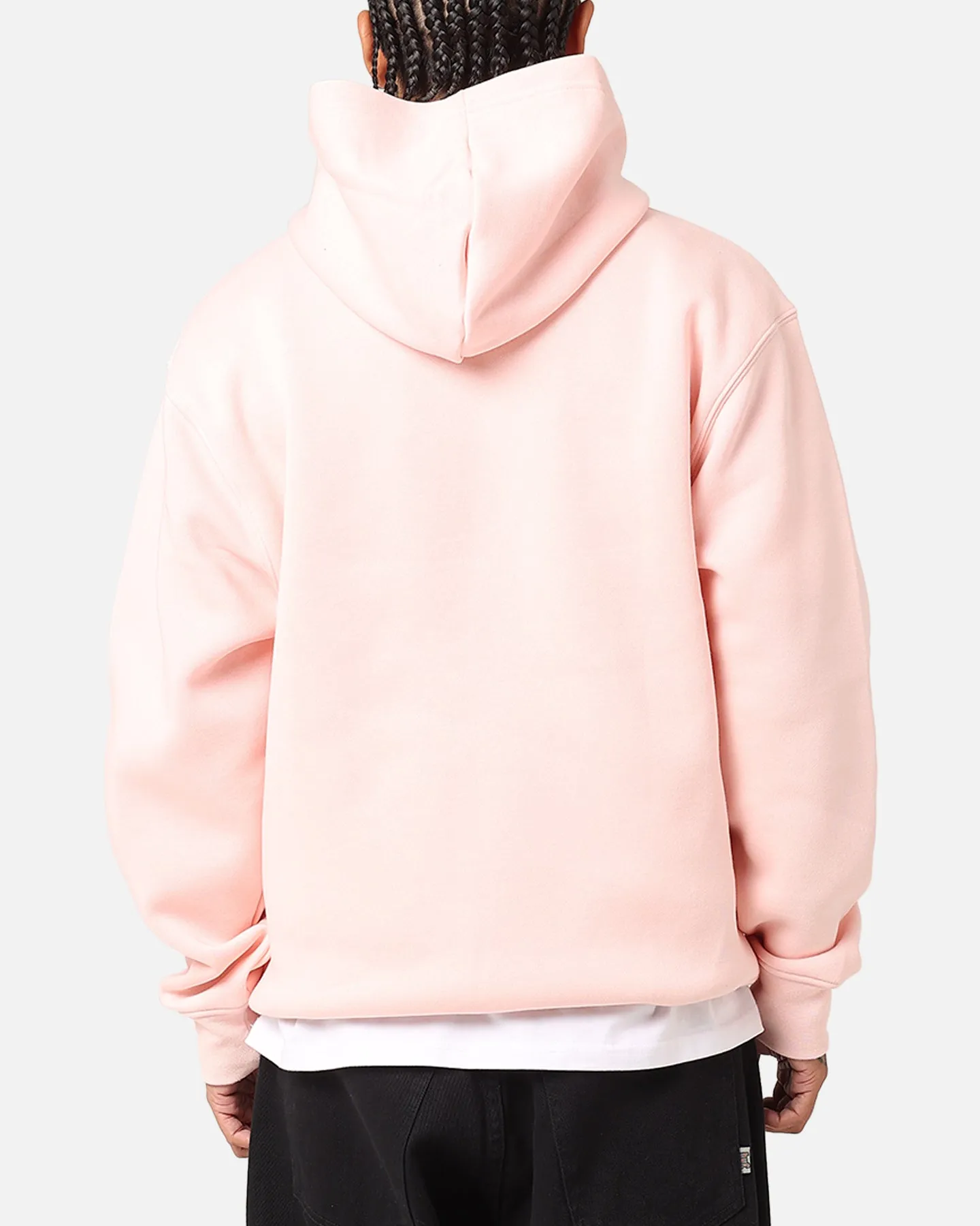 Jordan Essential Brooklyn Fleece Pullover Hoodie Pink/White