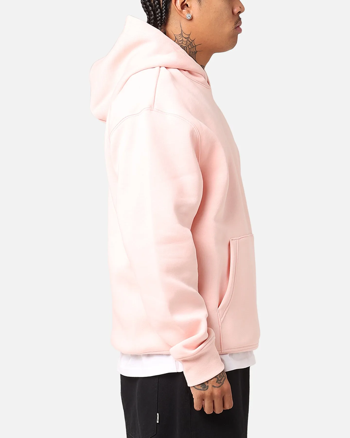 Jordan Essential Brooklyn Fleece Pullover Hoodie Pink/White