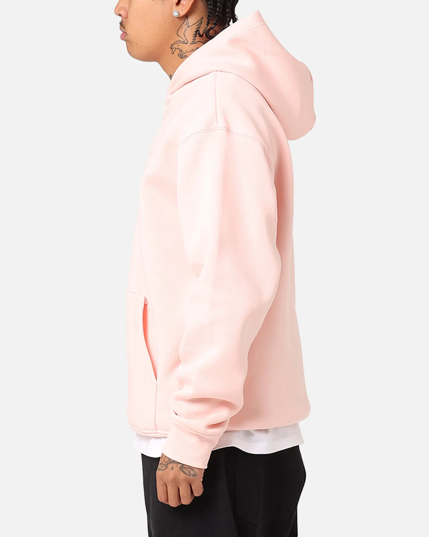 Jordan Essential Brooklyn Fleece Pullover Hoodie Pink/White