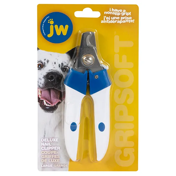 JW® Grip Soft® Deluxe Dog Nail Clipper