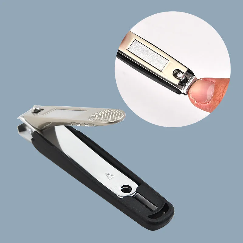 Large Anti-Splash Nail Clippers Single Pack Creative Die Casting Nail Clippers Nail Scissors