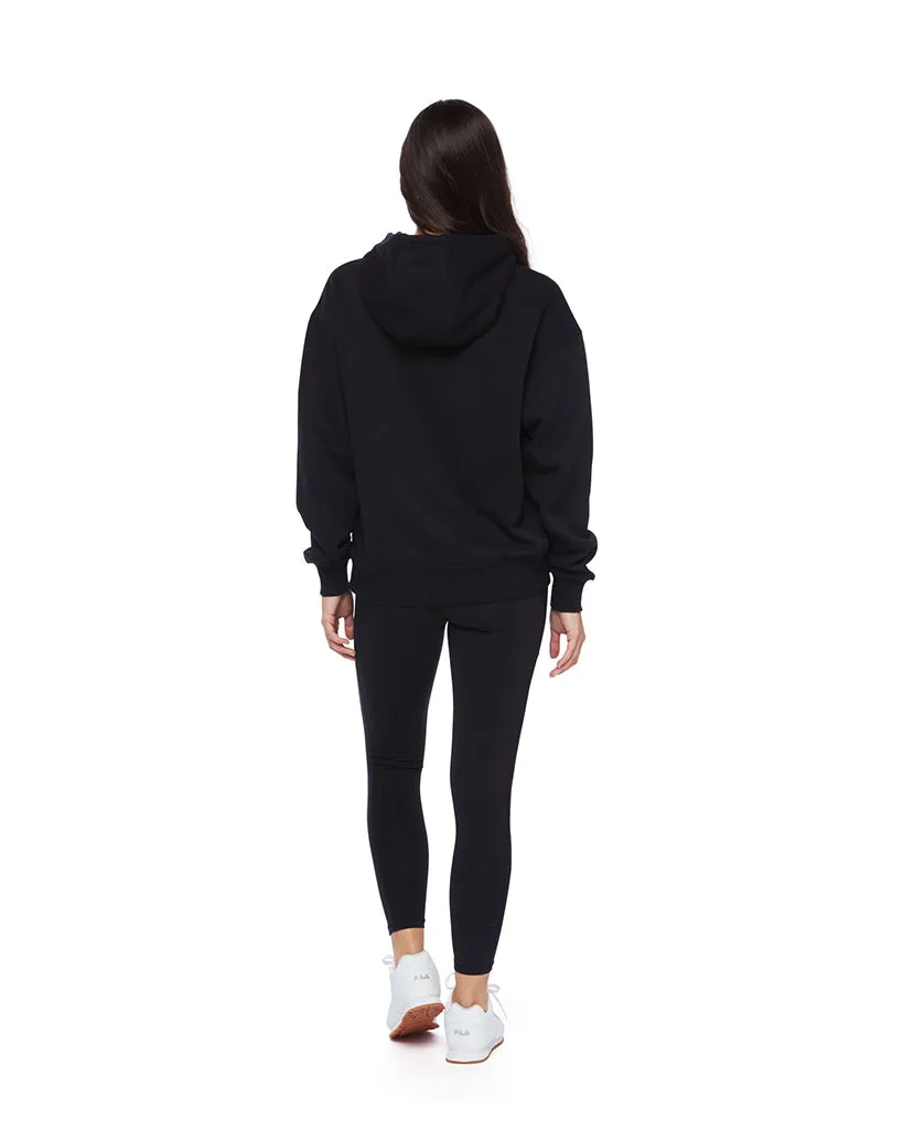 Lazypants Chloe Fleece Hoodie - Womens - Black