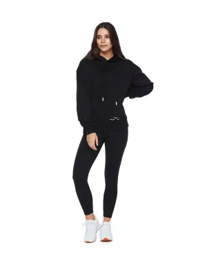 Lazypants Chloe Fleece Hoodie - Womens - Black