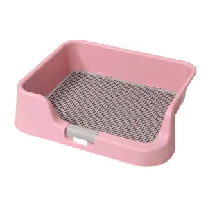 Leak-Proof Dog Potty Tray, Raised Walls, Anti-Slip - PS Korea