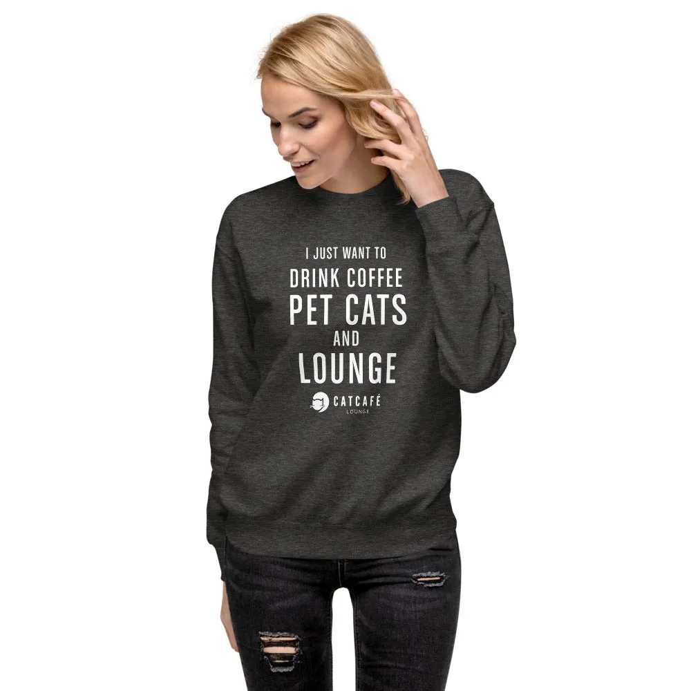 Lounge Unisex Fleece Pullover Sweatshirt