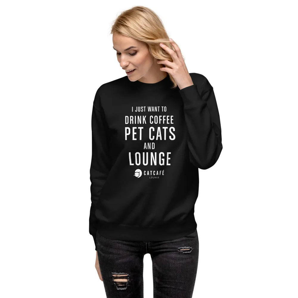 Lounge Unisex Fleece Pullover Sweatshirt