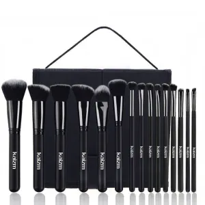 LovelyRLovely 15Pcs Makeup Brush Set With Bag