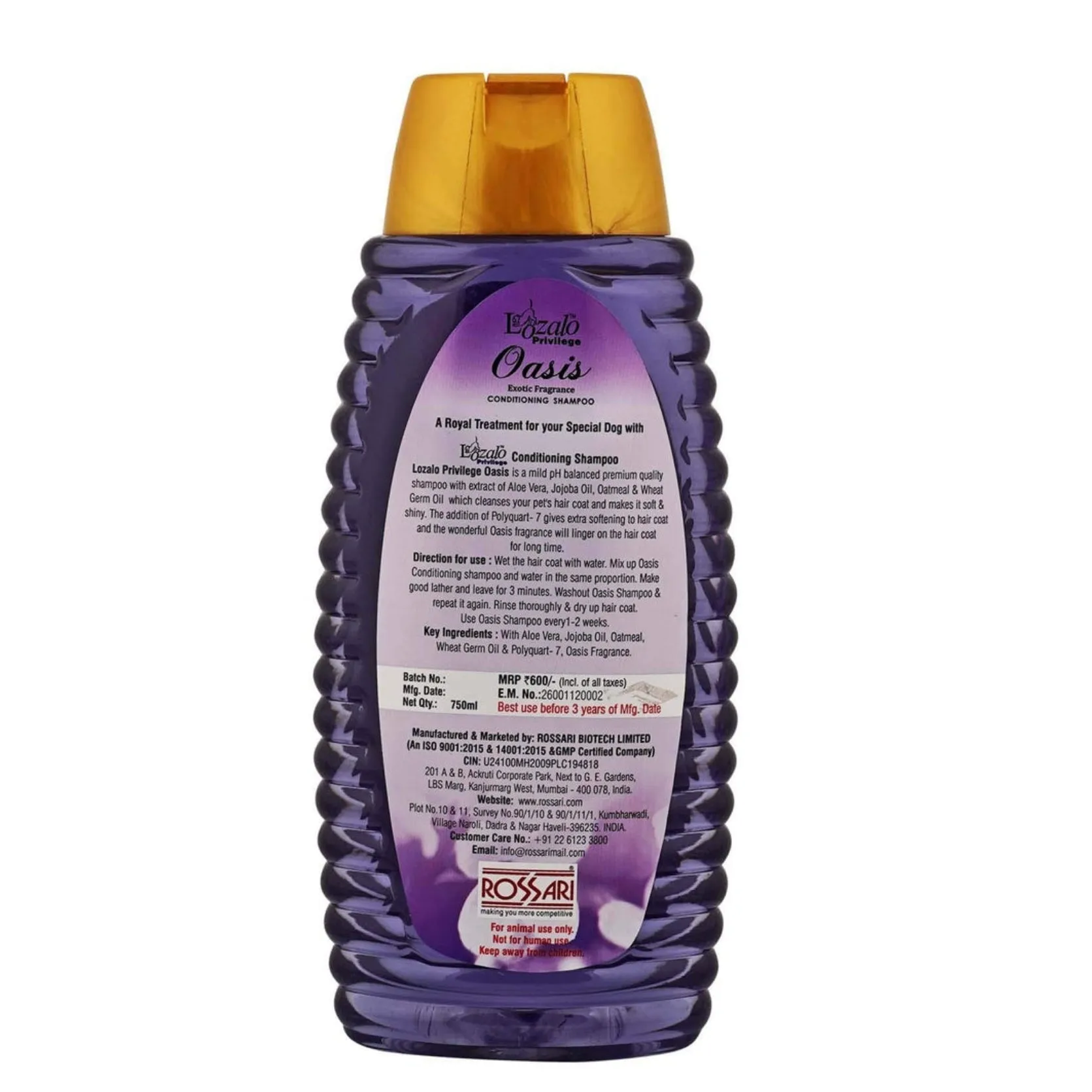 Lozalo Oasis Conditioning Shampoo