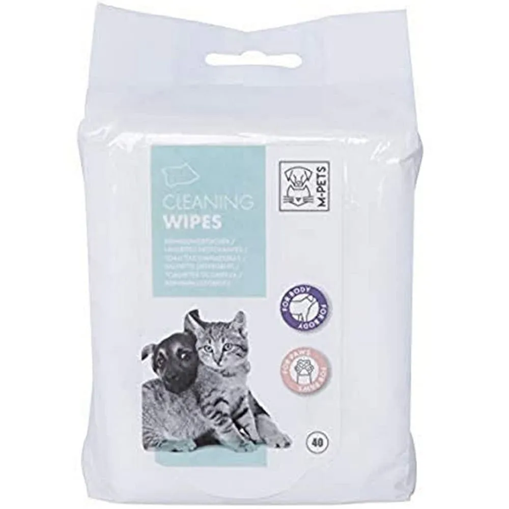 M Pets Travel Cleaning Wipes for Dogs and Cats