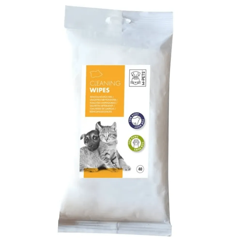 M Pets Travel Cleaning Wipes for Dogs and Cats