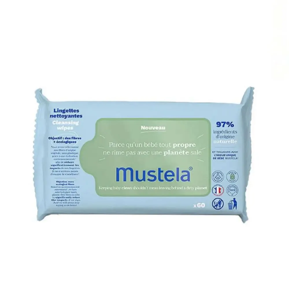 MUSTELA Dermo Cleansing Wipes 60