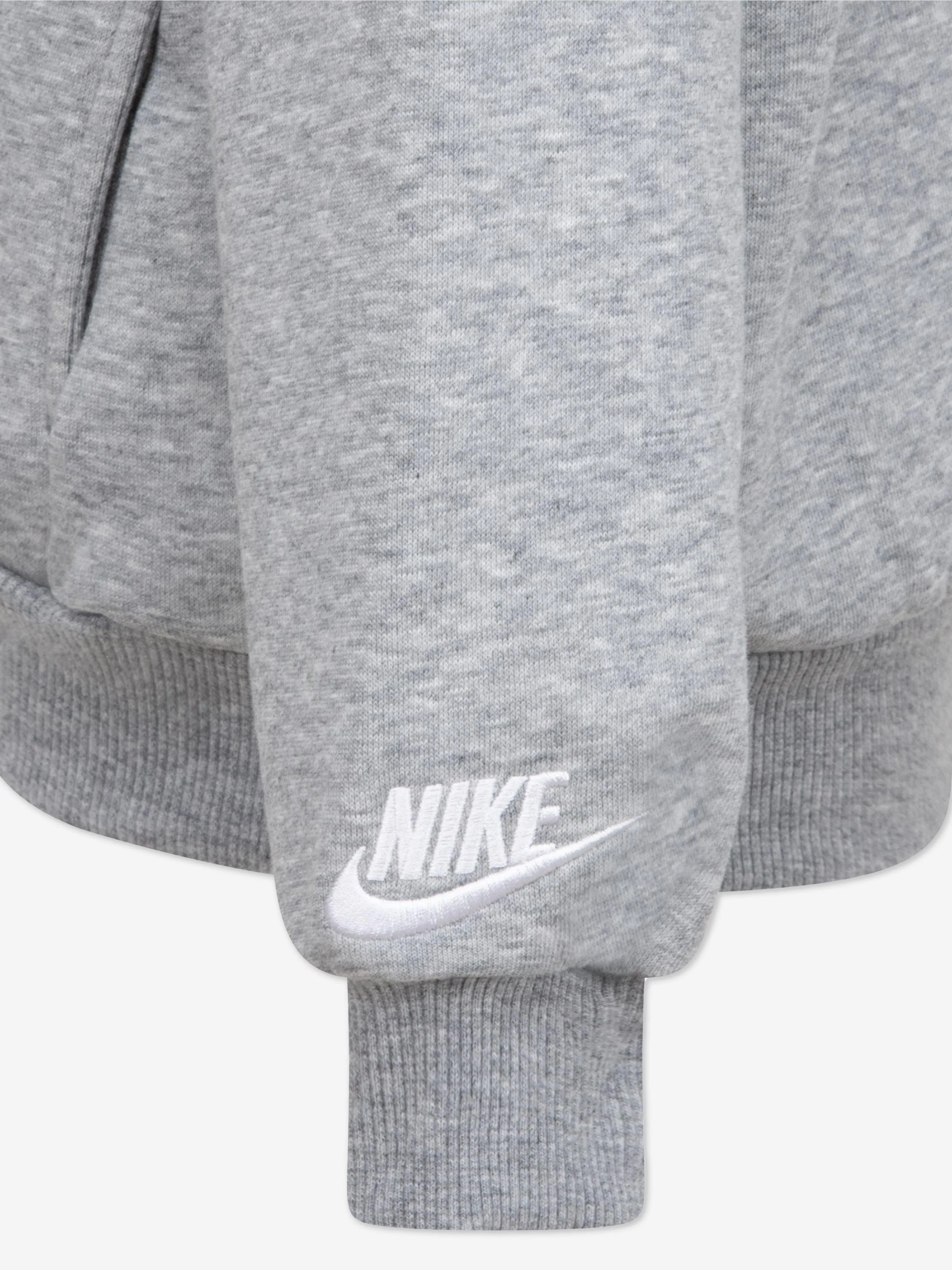 Nike Kids NSW Club Fleece Hoodie in Grey