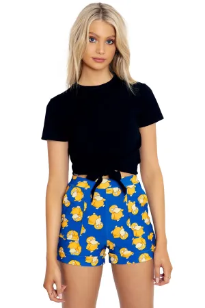 Psyduck Cuffed Shorts