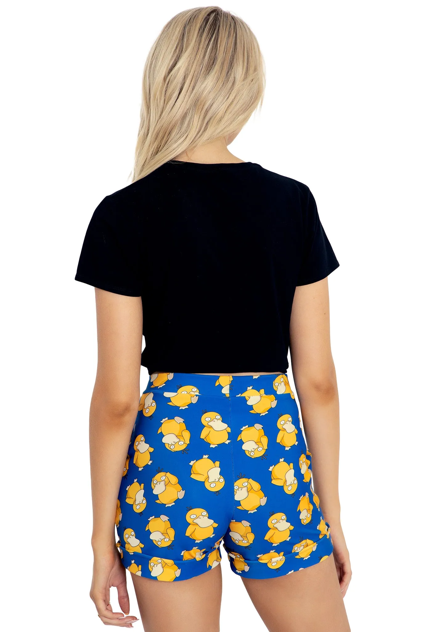 Psyduck Cuffed Shorts