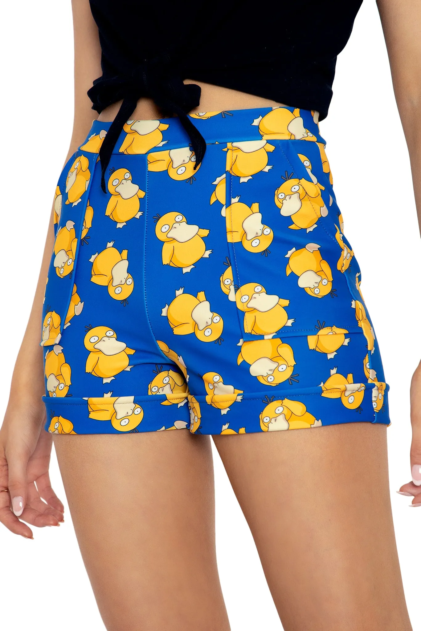 Psyduck Cuffed Shorts